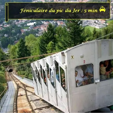 Διαμέρισμα L'authentique *studio *parking Prive* *wifi*calme Λούρδη